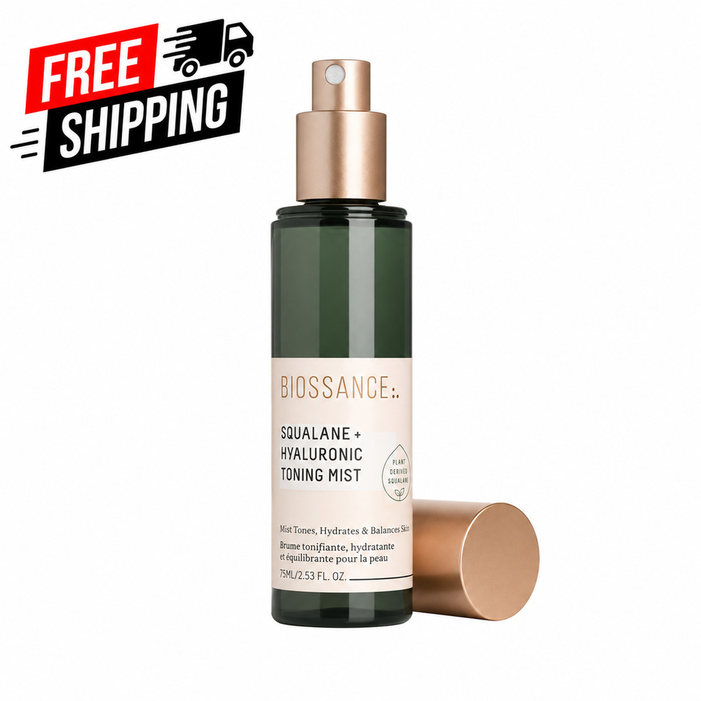 Biossance Squalane + Hyaluronic Toning Mist 75ml / 2.53 fl oz